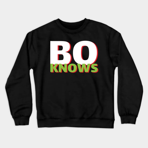 bo knows Crewneck Sweatshirt by JamexAlisa